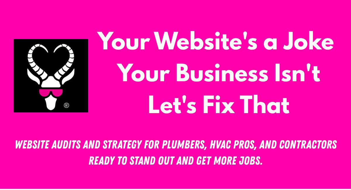 Your website I can fix it! Lovable gazelle brand image for website